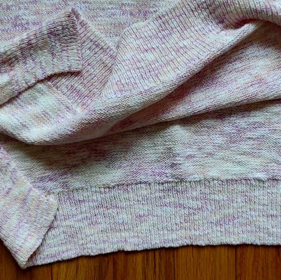 J Crew Knit Cotton Linen Vest Sweater Pink Purple White Coral Sleeveless XL - Picture 9 of 16